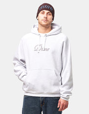 Dime MTL Cursive Logo Pullover Hoodie - Ash