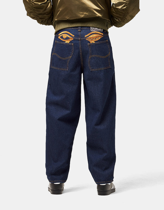 Dime MTL Baggy Wink Denim Pants - Indigo