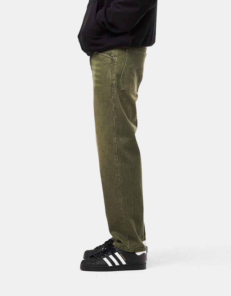 Dime MTL Relaxed Denim Pants - Sandblasted Forest