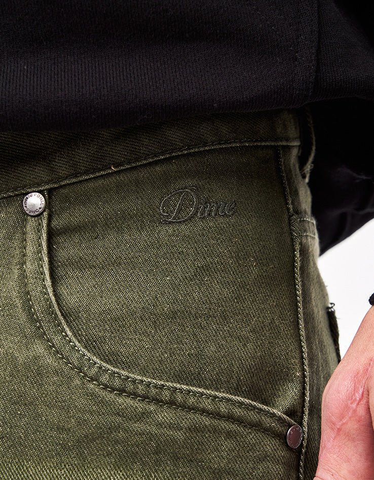 Dime MTL Relaxed Denim Pants - Sandblasted Forest