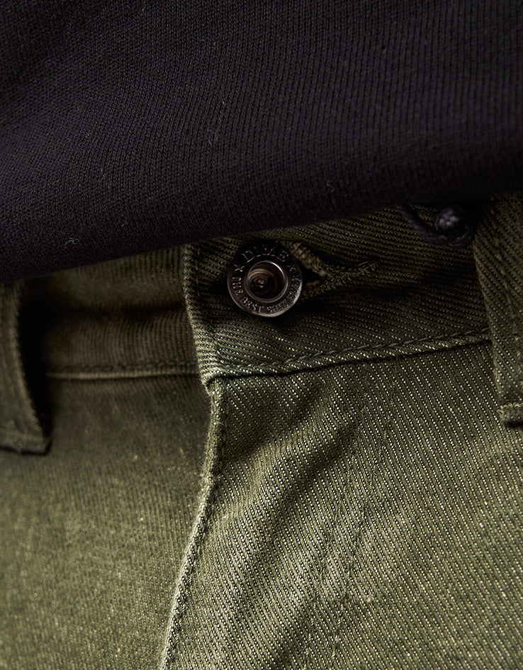 Dime MTL Relaxed Denim Pants - Sandblasted Forest