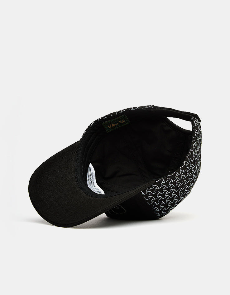 Dime MTL Allover Stitch Worker Cap - Black