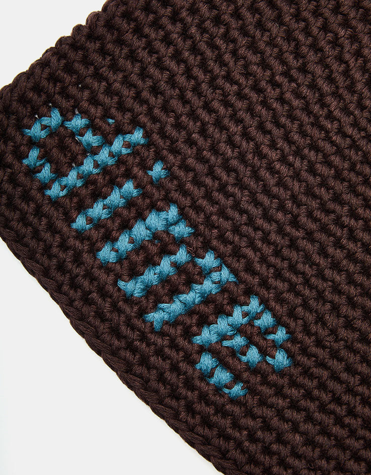 Dime MTL Crochet Skully - Brown
