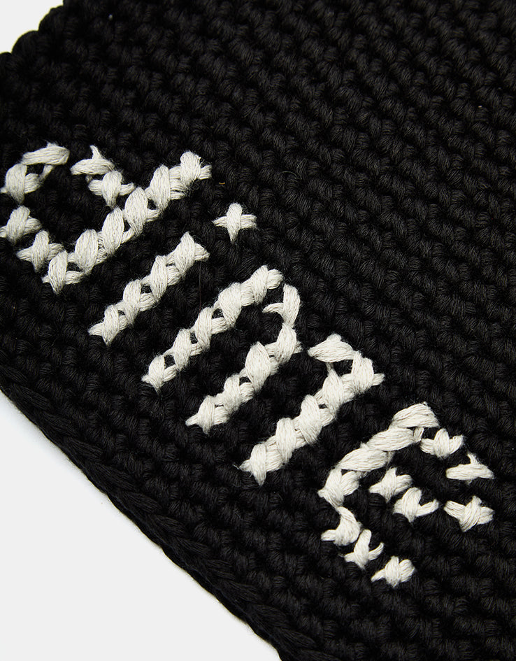 Dime MTL Crochet Skully - Black