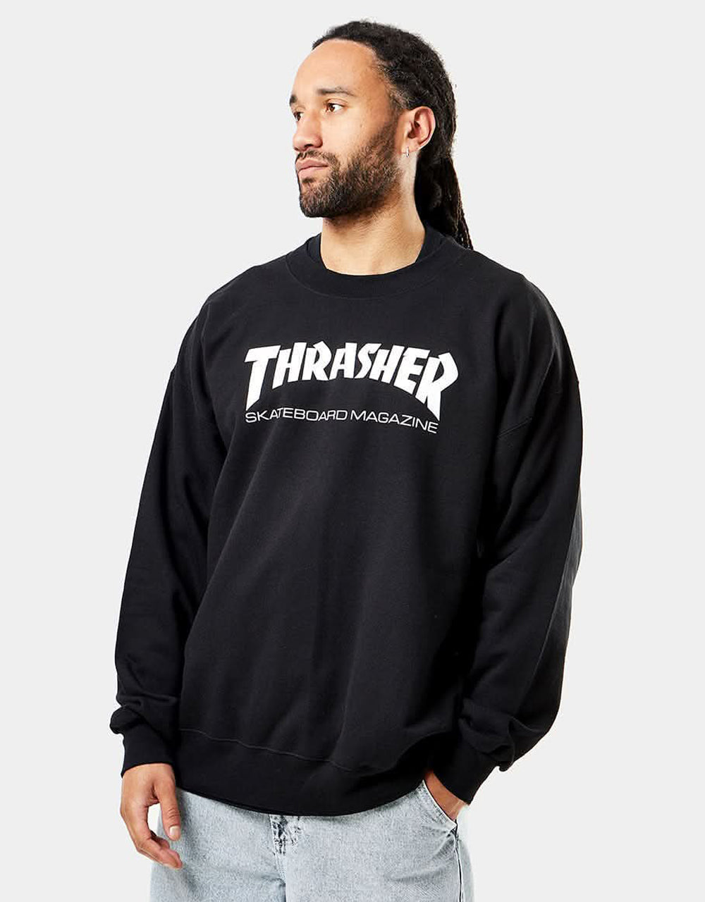 Thrasher Skate Mag Crewneck Sweat - Black