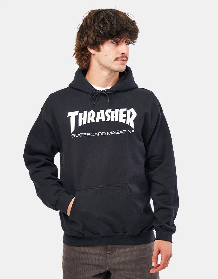 Thrasher Skate Mag Pullover Hoodie - Black