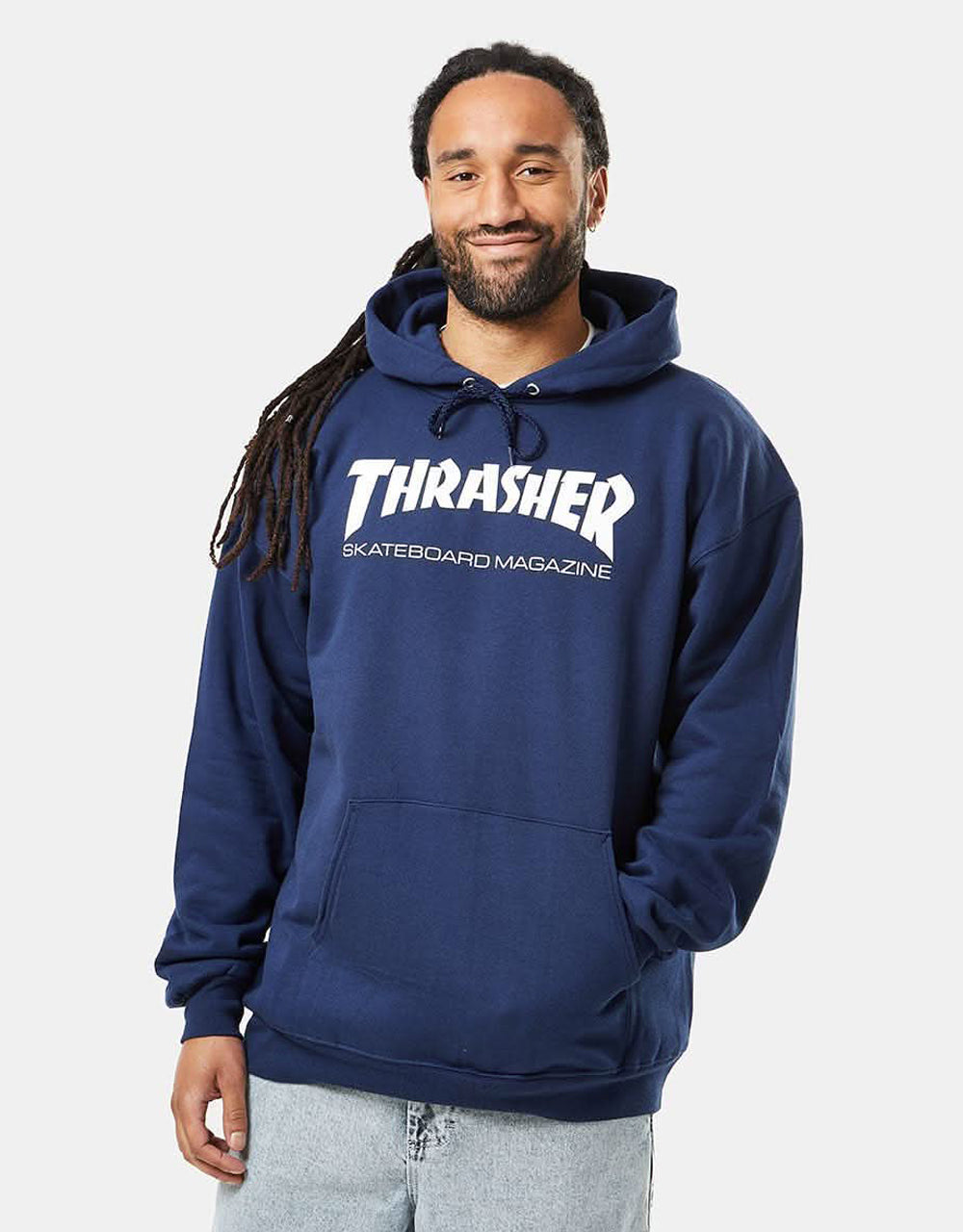 Thrasher Skate Mag Pullover Hoodie - Navy