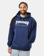Thrasher Skate Mag Pullover Hoodie - Navy