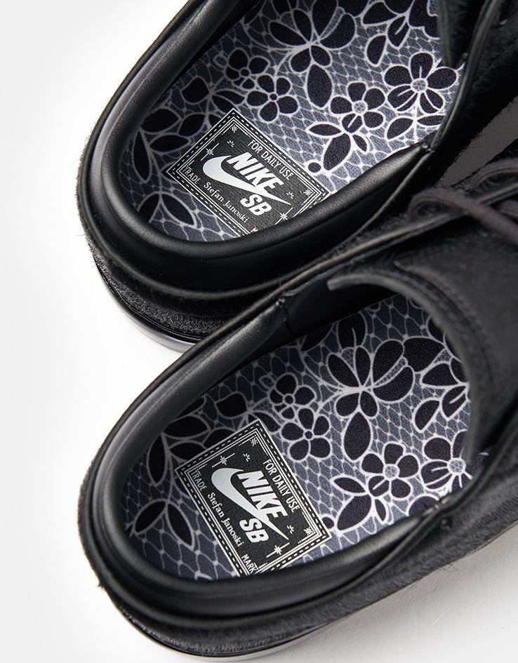 Nike SB Zoom Janoski OG+ SE Skate Shoes - Black/Black-Off Noir-Black