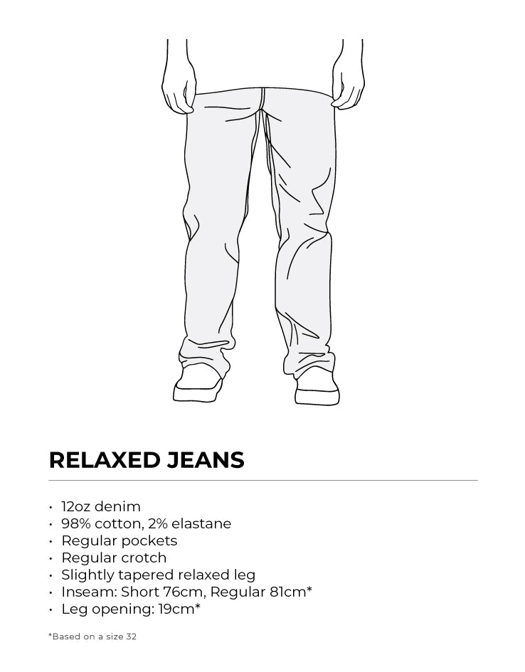 Route One Relaxed Denim Fit Guide