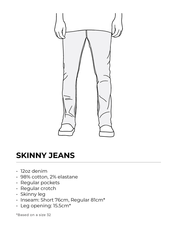 Route One Skinny Denim Fit Guide