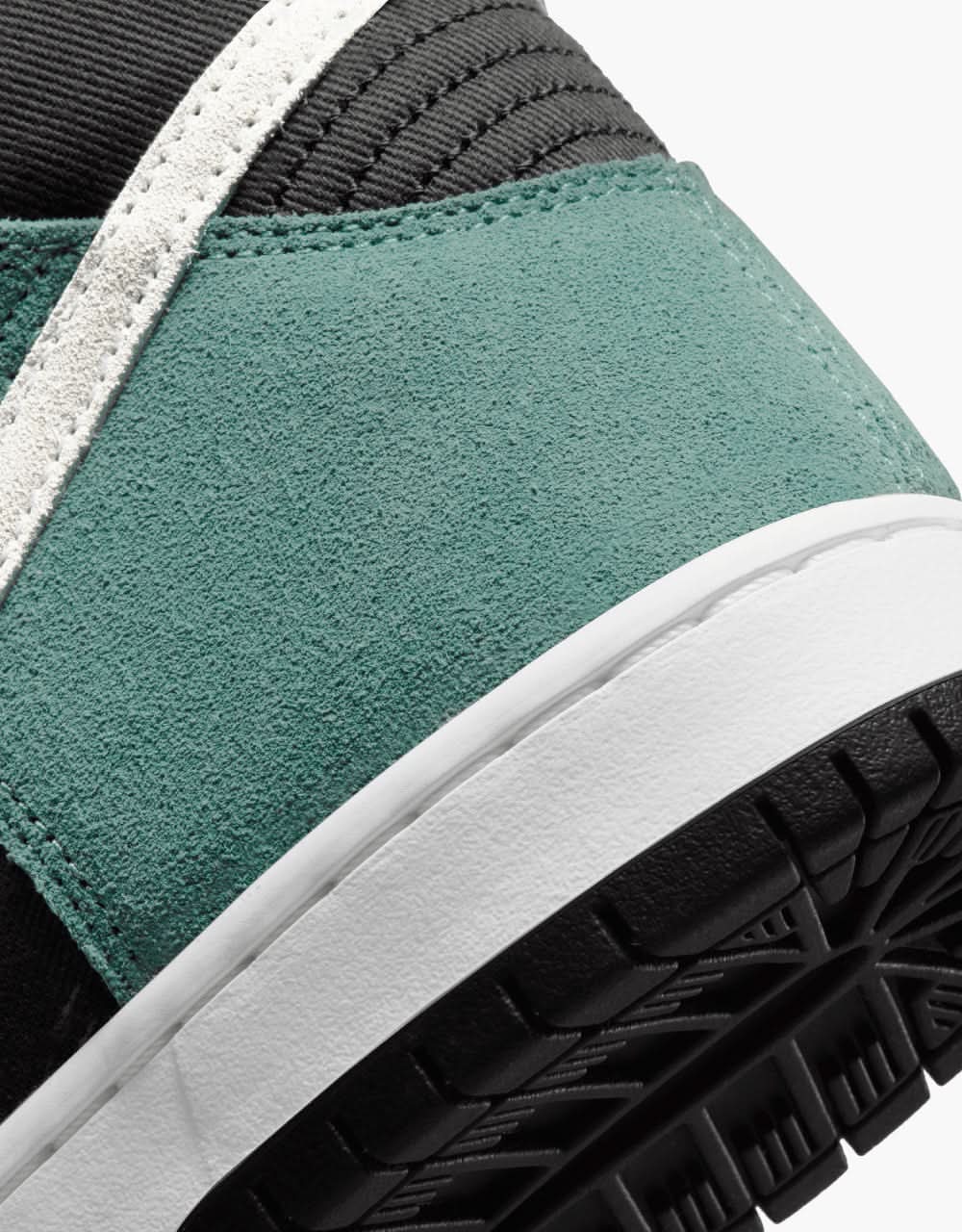 Nike SB Dunk High Pro Skate Shoes - Mineral Slate/Sail-Black-White