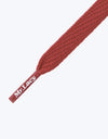 Mr. Lacy Flatties Laces - Burgundy