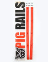 Pig Rails - Red