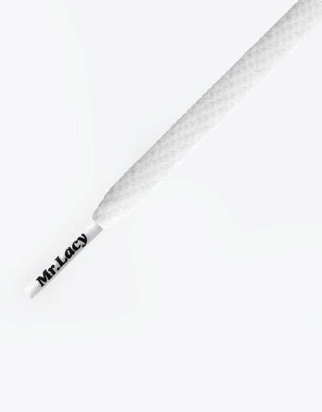 Mr. Lacy Skinnies Laces - White