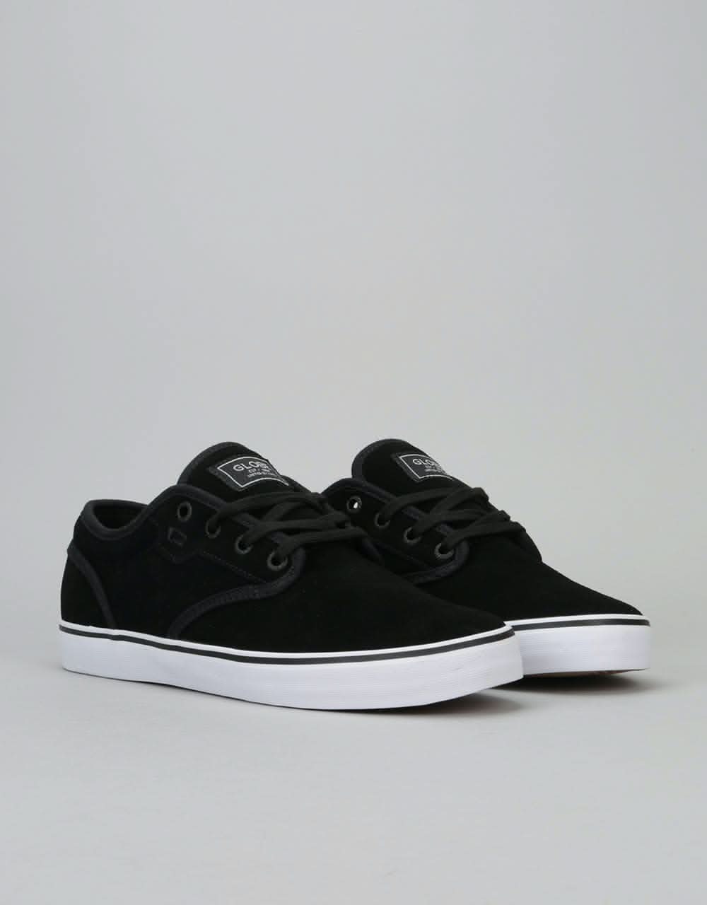 Globe Motley Skate Shoes - Black Suede