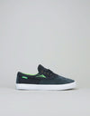 Lakai Camby Kids Skate Shoes - Navy Suede