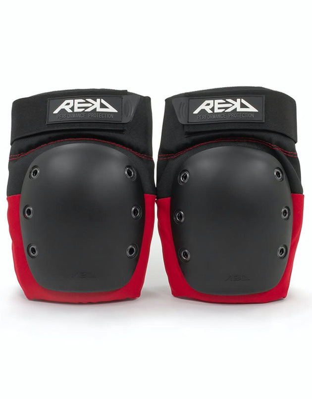 REKD Ramp Knee Pads  - Black/Red