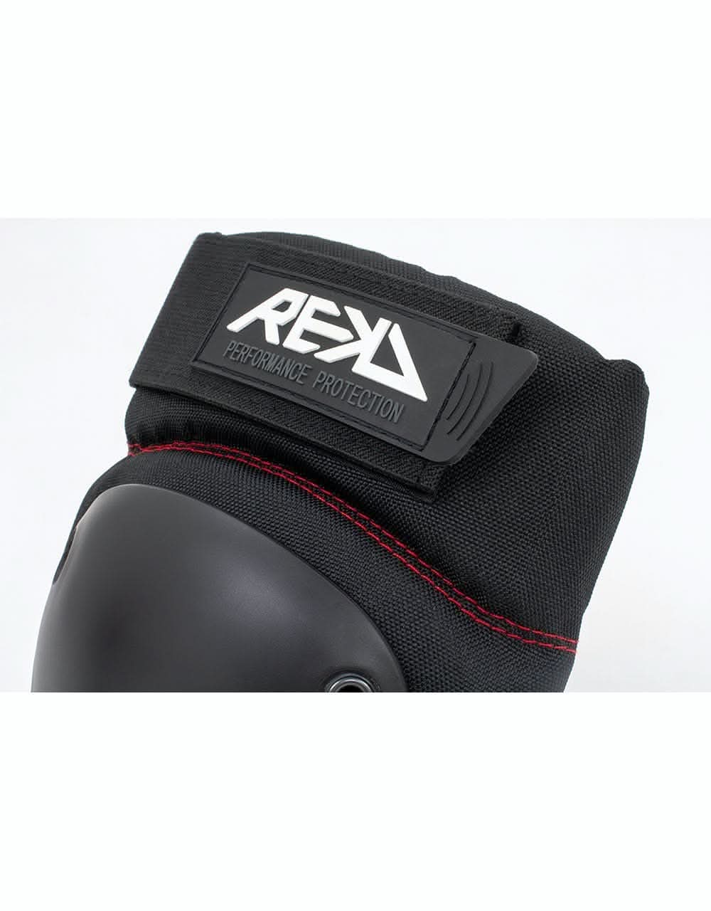 REKD Ramp Knee Pads  - Black/Red