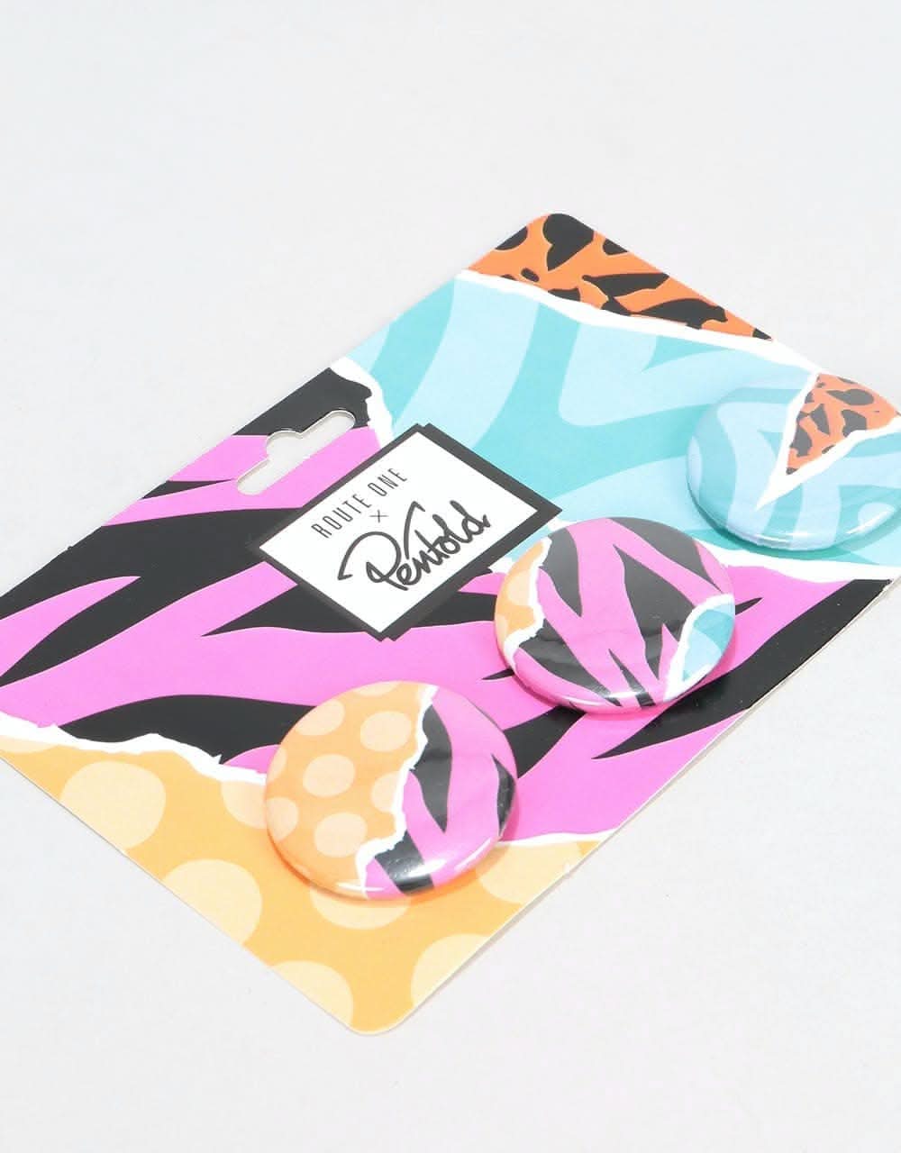 Route One x Mr. Penfold 3 Badge Pack - Tear Down