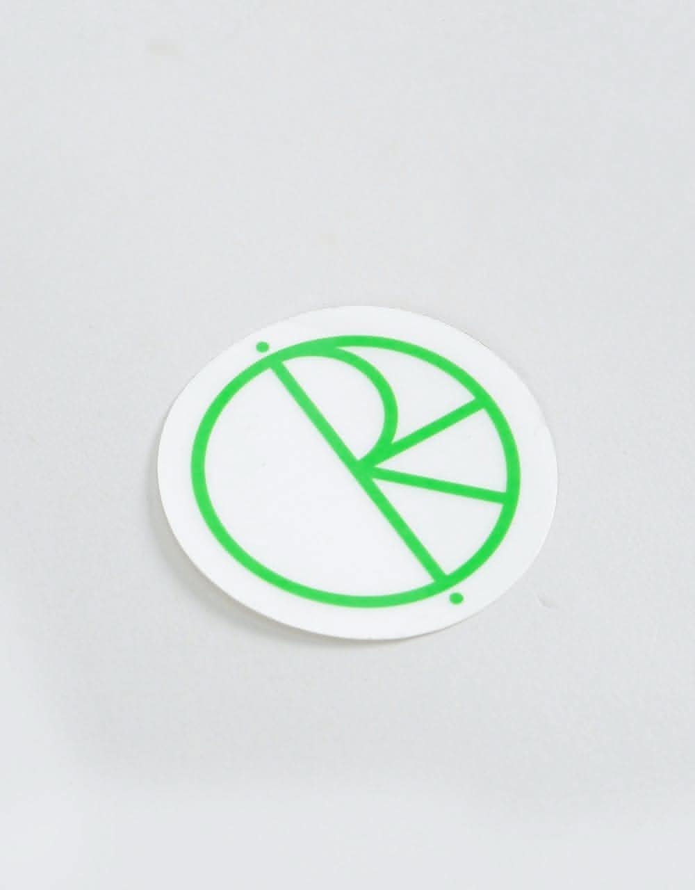 Polar Stroke Logo Sticker - Green