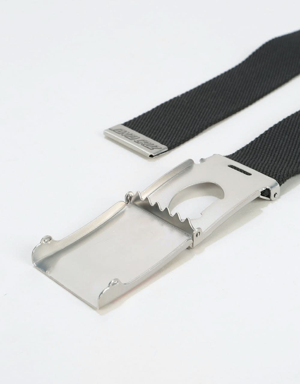 Santa Cruz Crop Dot Web Belt - Black