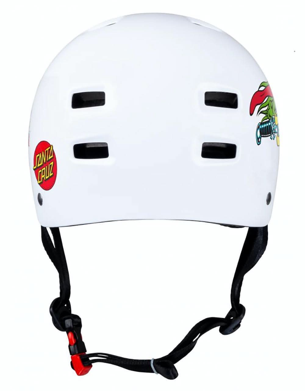 Bullet x Santa Cruz Slasher Youth Helmet - Gloss White