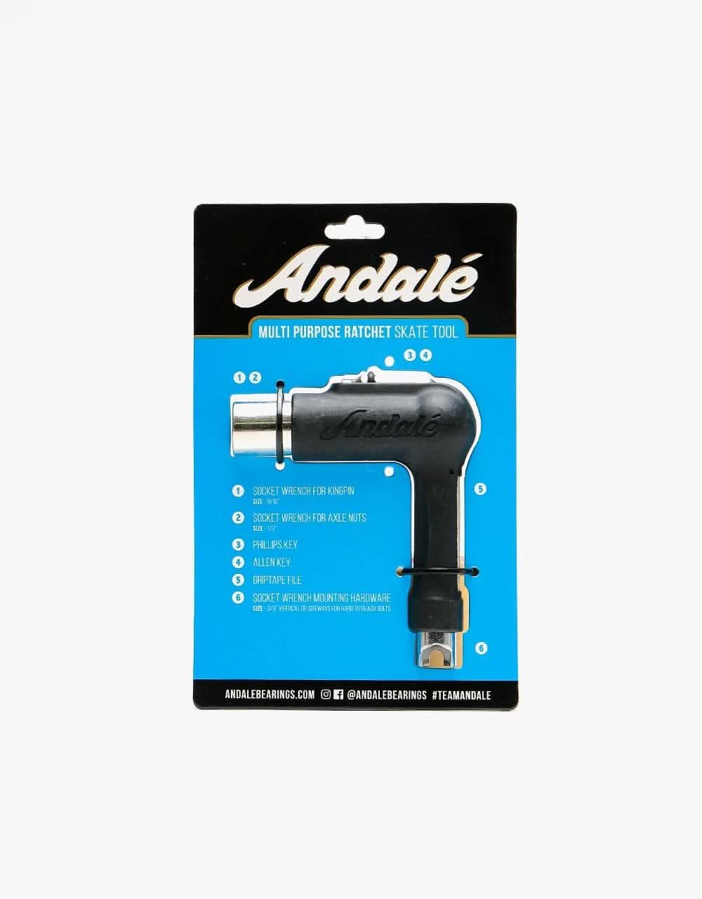 Andalé Multi Purpose Ratchet Skate Tool - Black