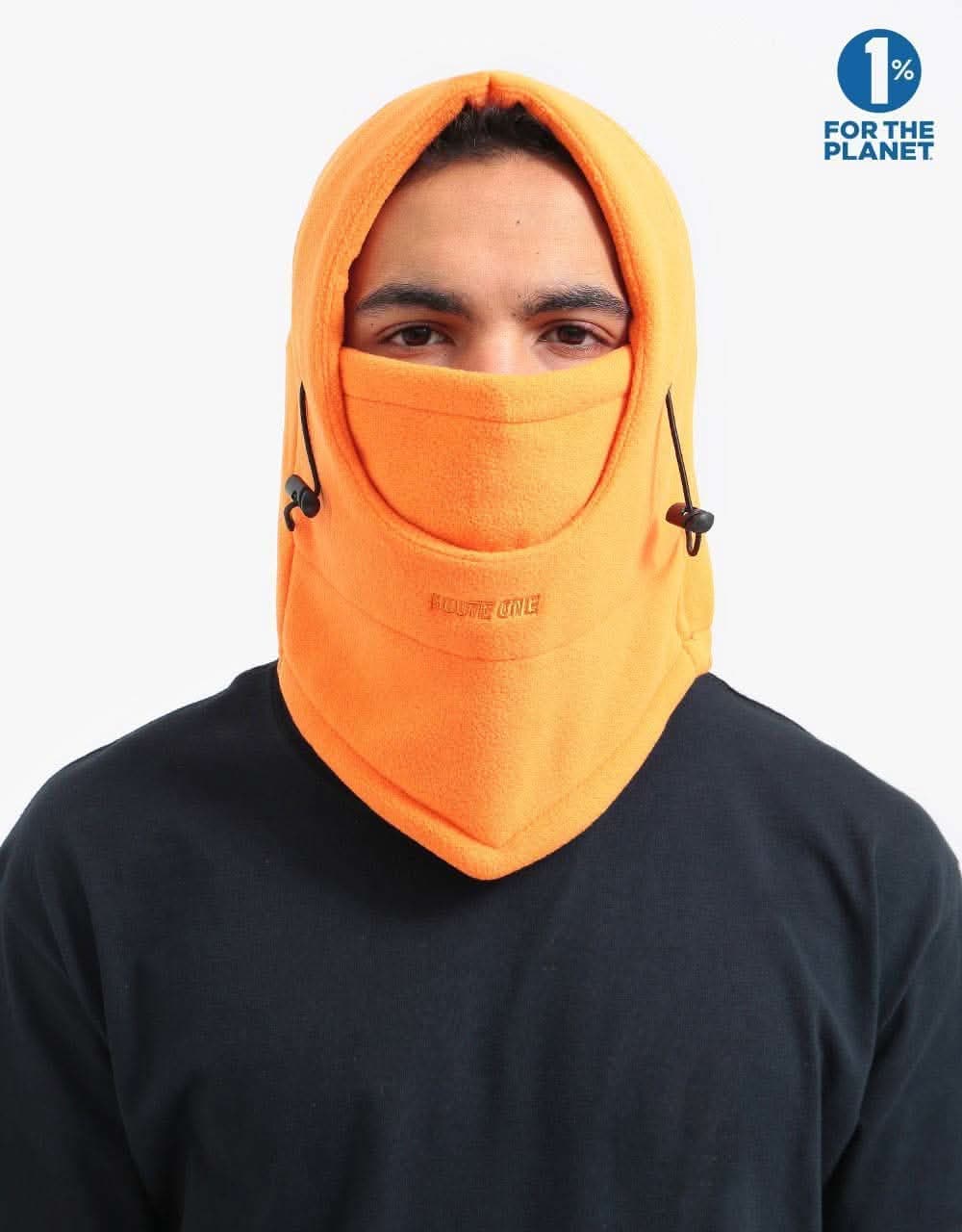 Route One Polar Fleece Balaclava - Orange