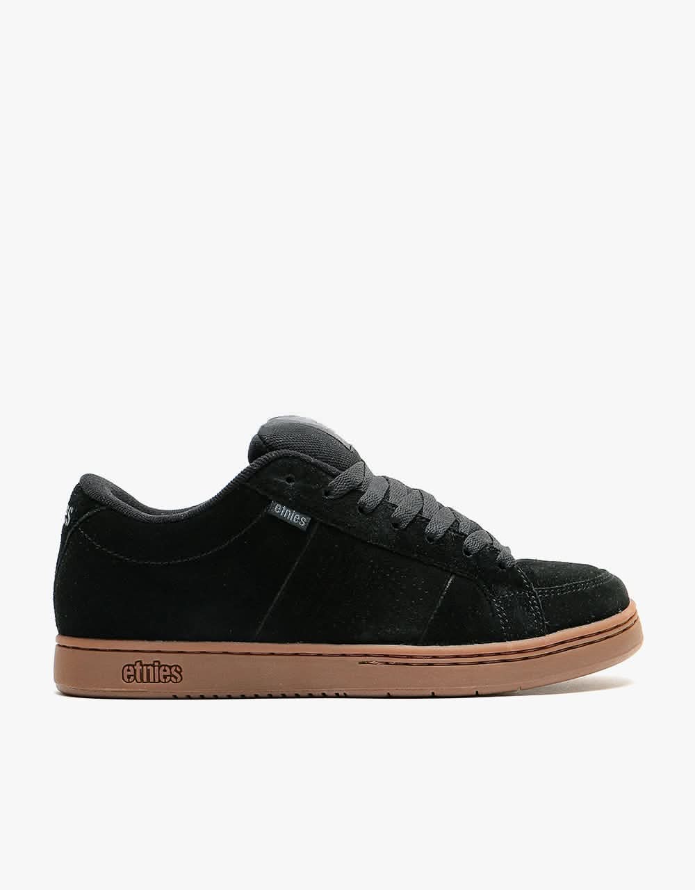 Etnies Kingpin Skate Shoes - Black/Dark Grey/Gum