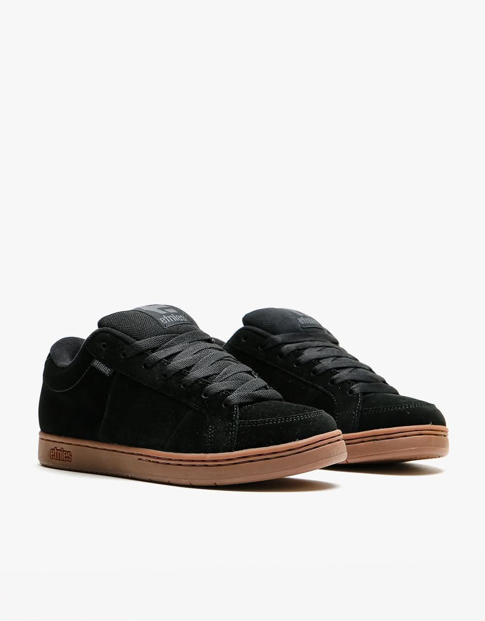 Etnies Kingpin Skate Shoes - Black/Dark Grey/Gum