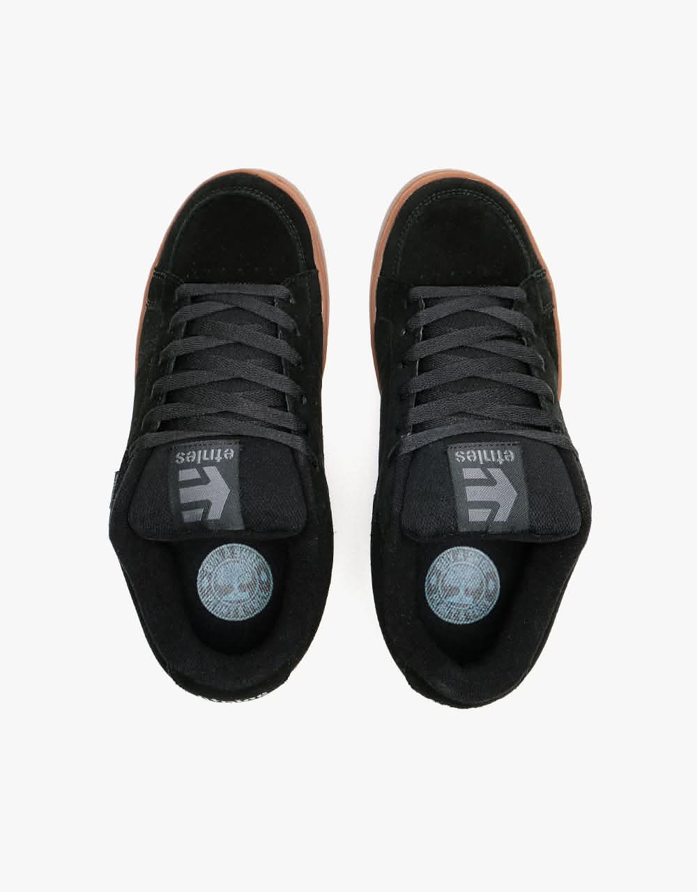 Etnies Kingpin Skate Shoes - Black/Dark Grey/Gum