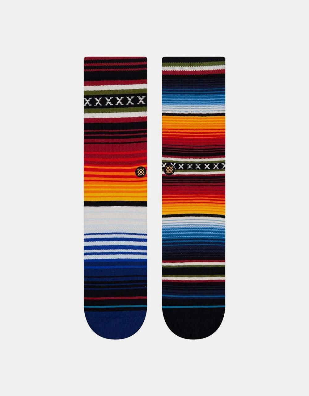 Stance Curren St Crew Socks - Red