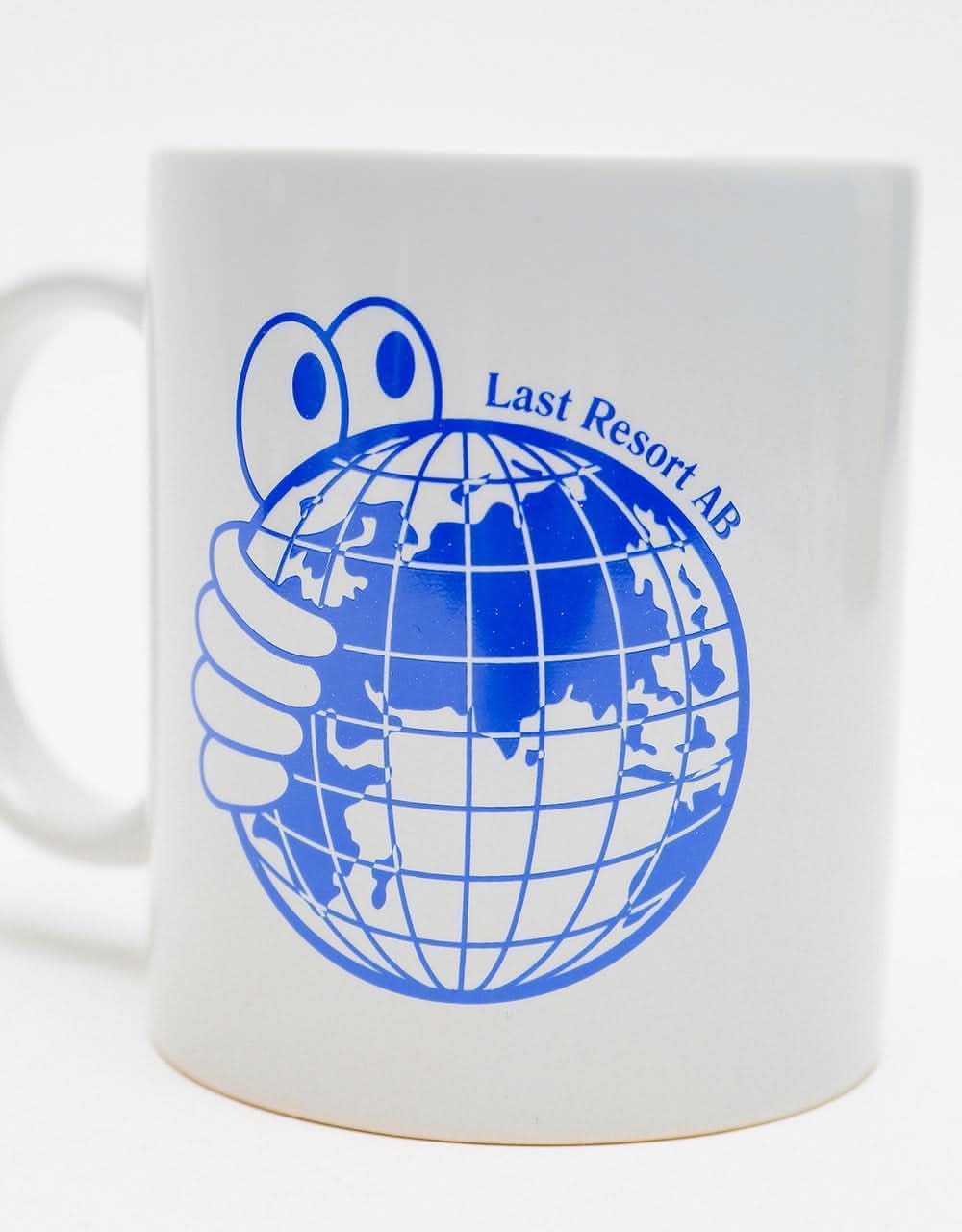Last Resort AB World Mug - Blue/White