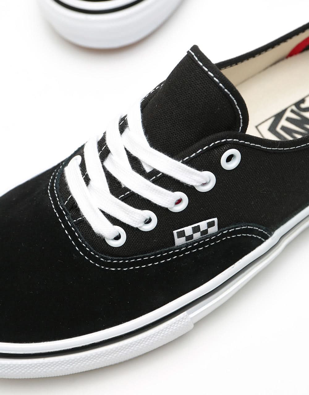 Vans Skate Authentic Shoes - Black/White