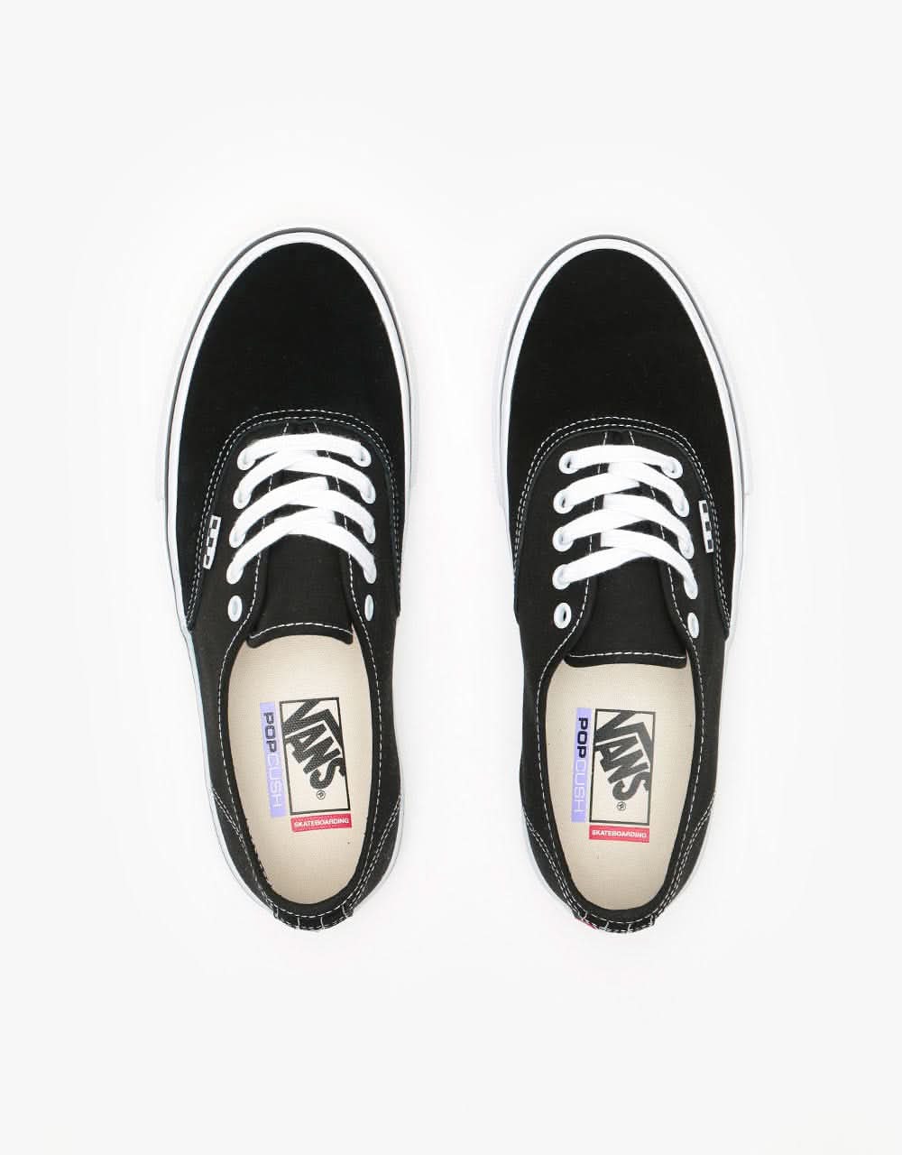 Vans Skate Authentic Shoes - Black/White