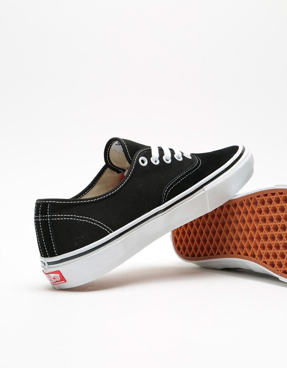 Vans Skate Authentic Shoes - Black/White