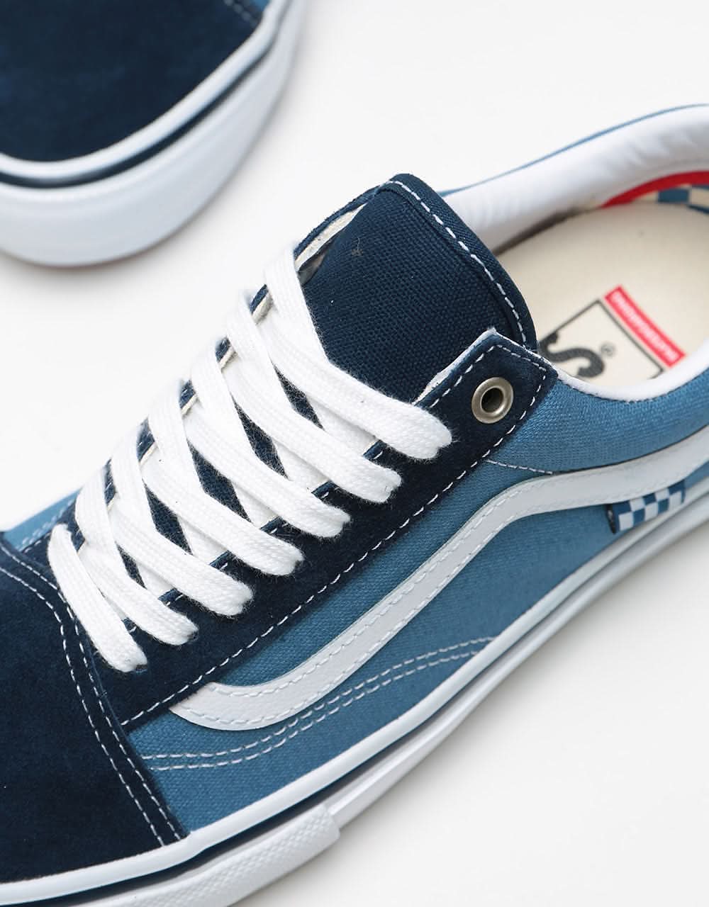 Vans Skate Old Skool Shoes - Navy/White