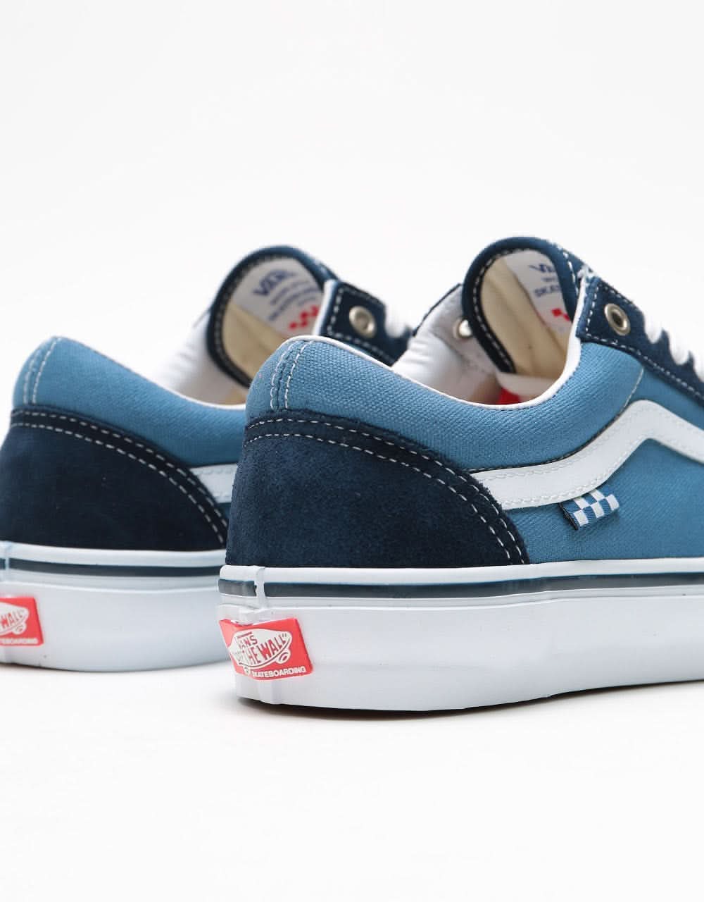 Vans Skate Old Skool Shoes - Navy/White
