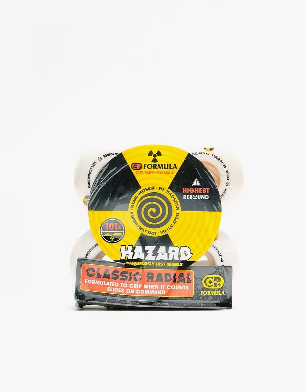 Hazard Swirl CP Classic Radial 101a Skateboard Wheel - 51mm