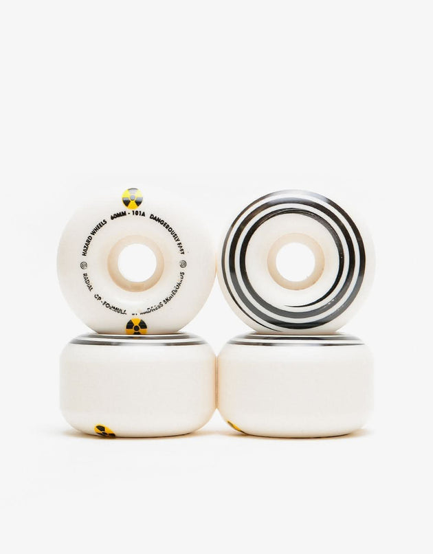 Hazard Swirl CP Classic Radial 101a Skateboard Wheel - 60mm