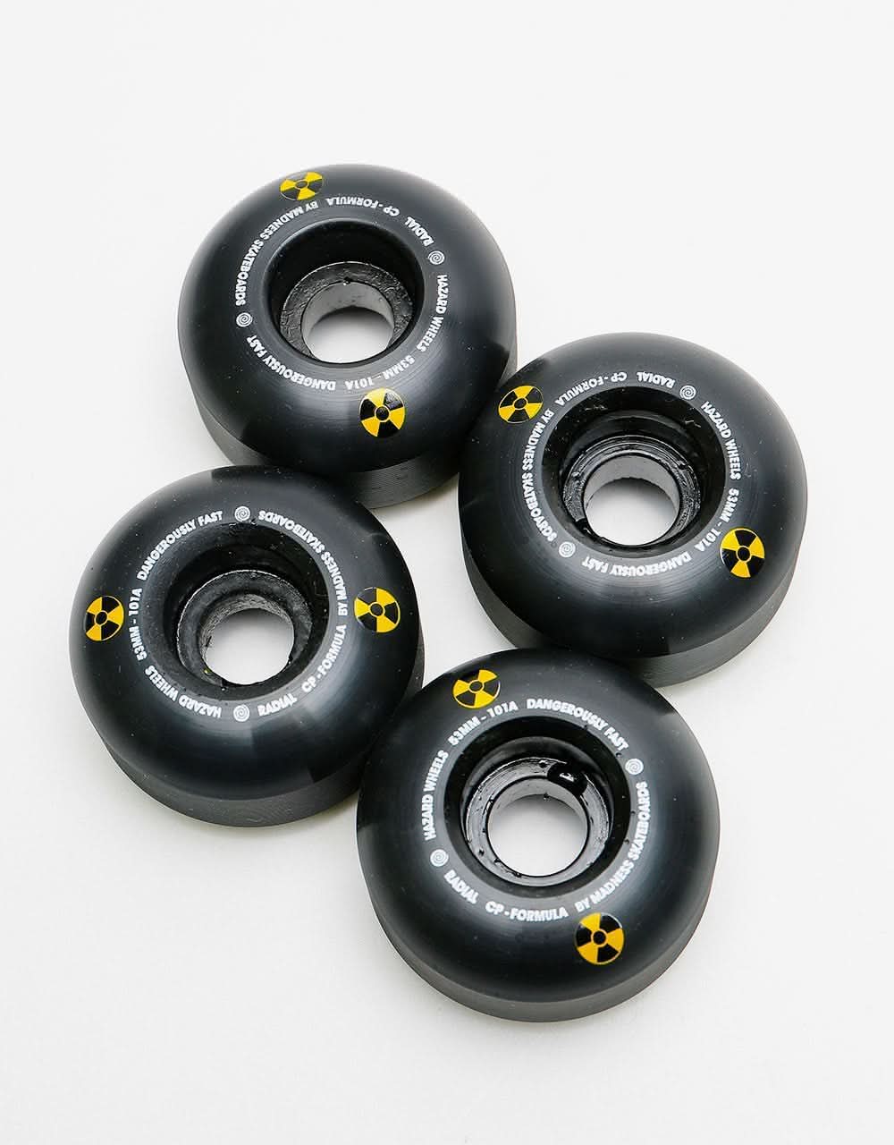 Hazard Swirl CP Classic Radial 101a Skateboard Wheel - 53mm