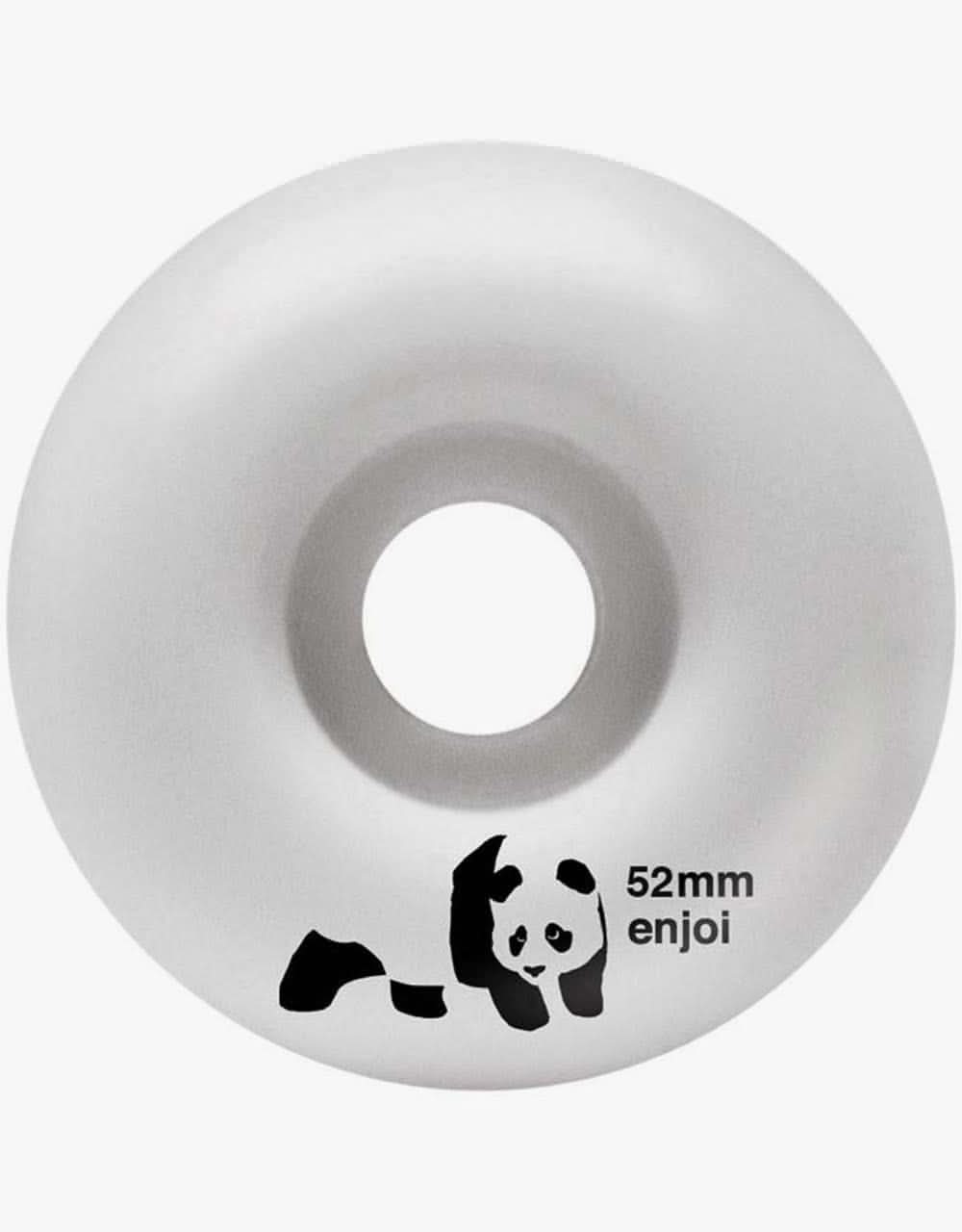 Enjoi Panda Stripes 'Soft Wheels' Complete Skateboard - 7.75"