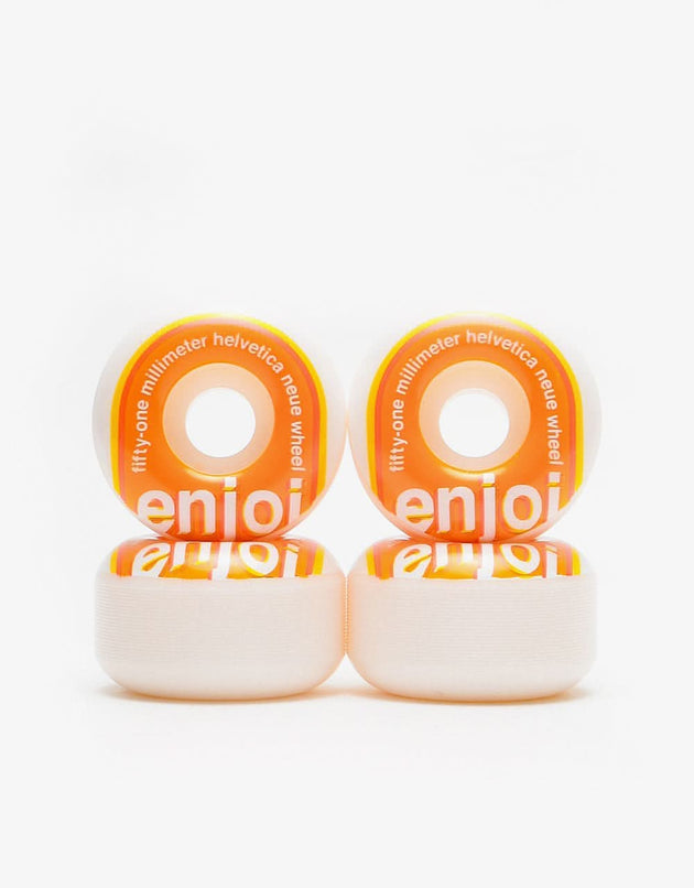 Enjoi Helvetica Neue 99a Skateboard Wheel - 51mm