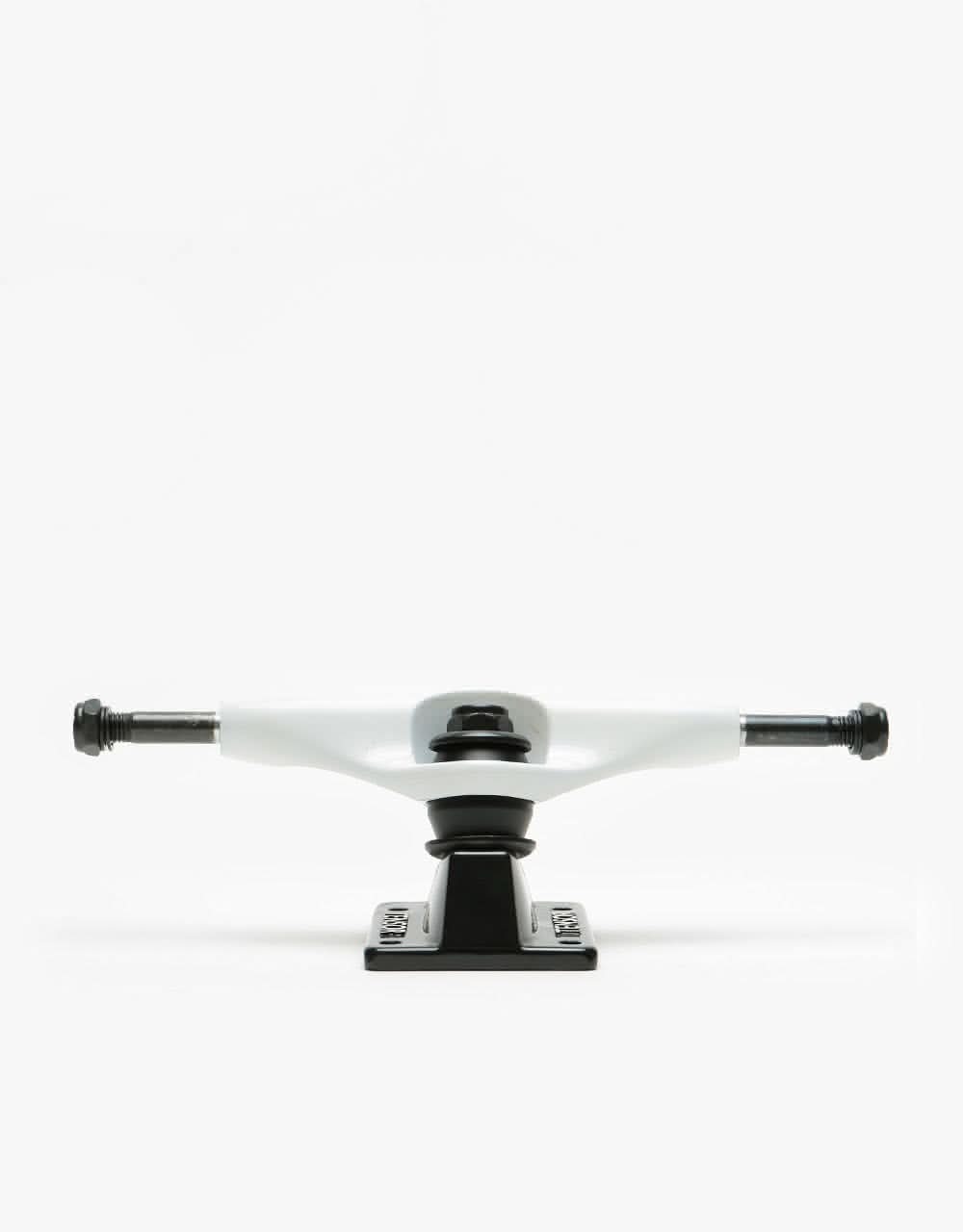 Tensor Alloys 5.25 Skateboard Trucks - White/Black (Pair)