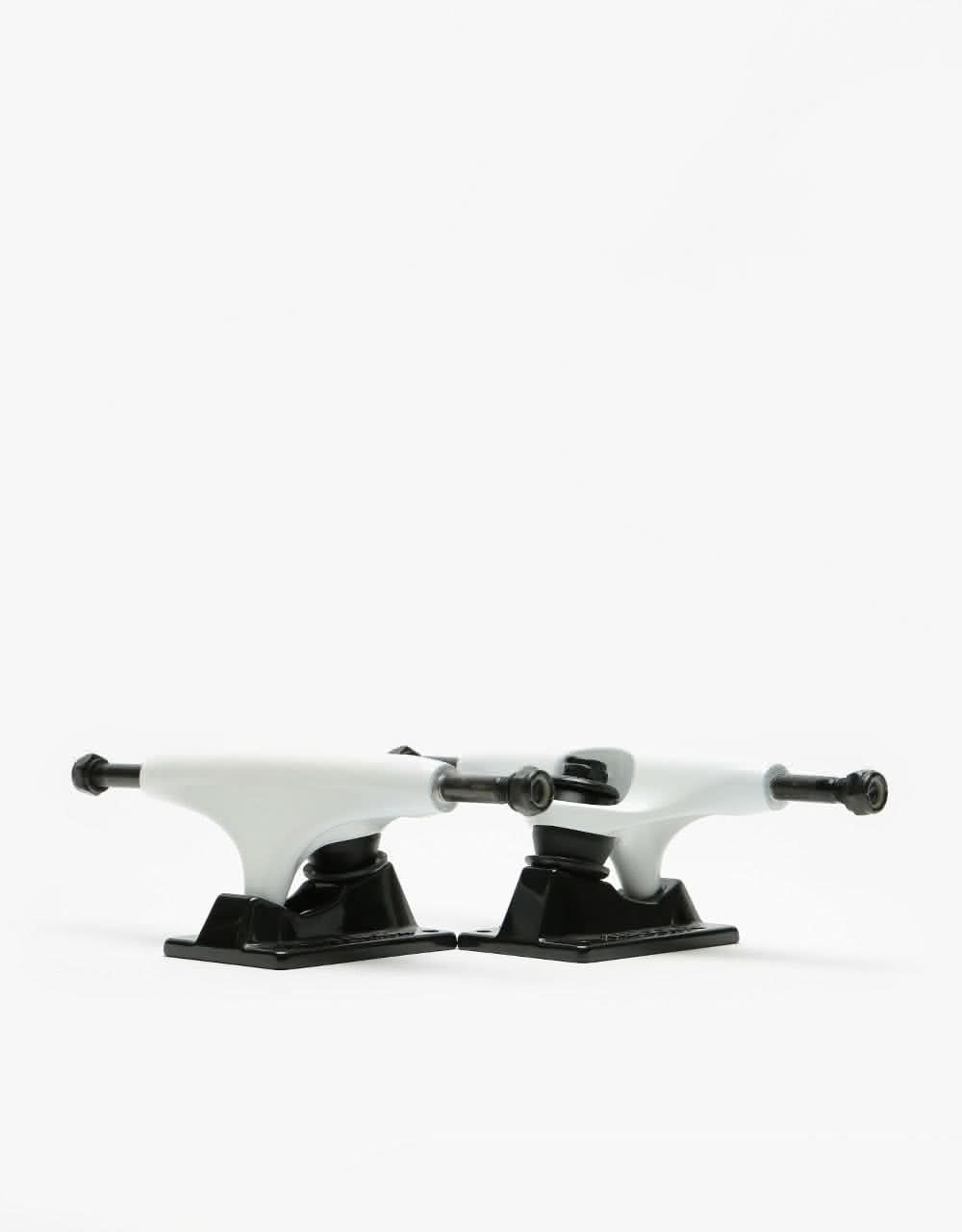Tensor Alloys 5.25 Skateboard Trucks - White/Black (Pair)