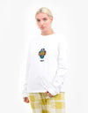 Obey Womens Otis L/S T-Shirt - White