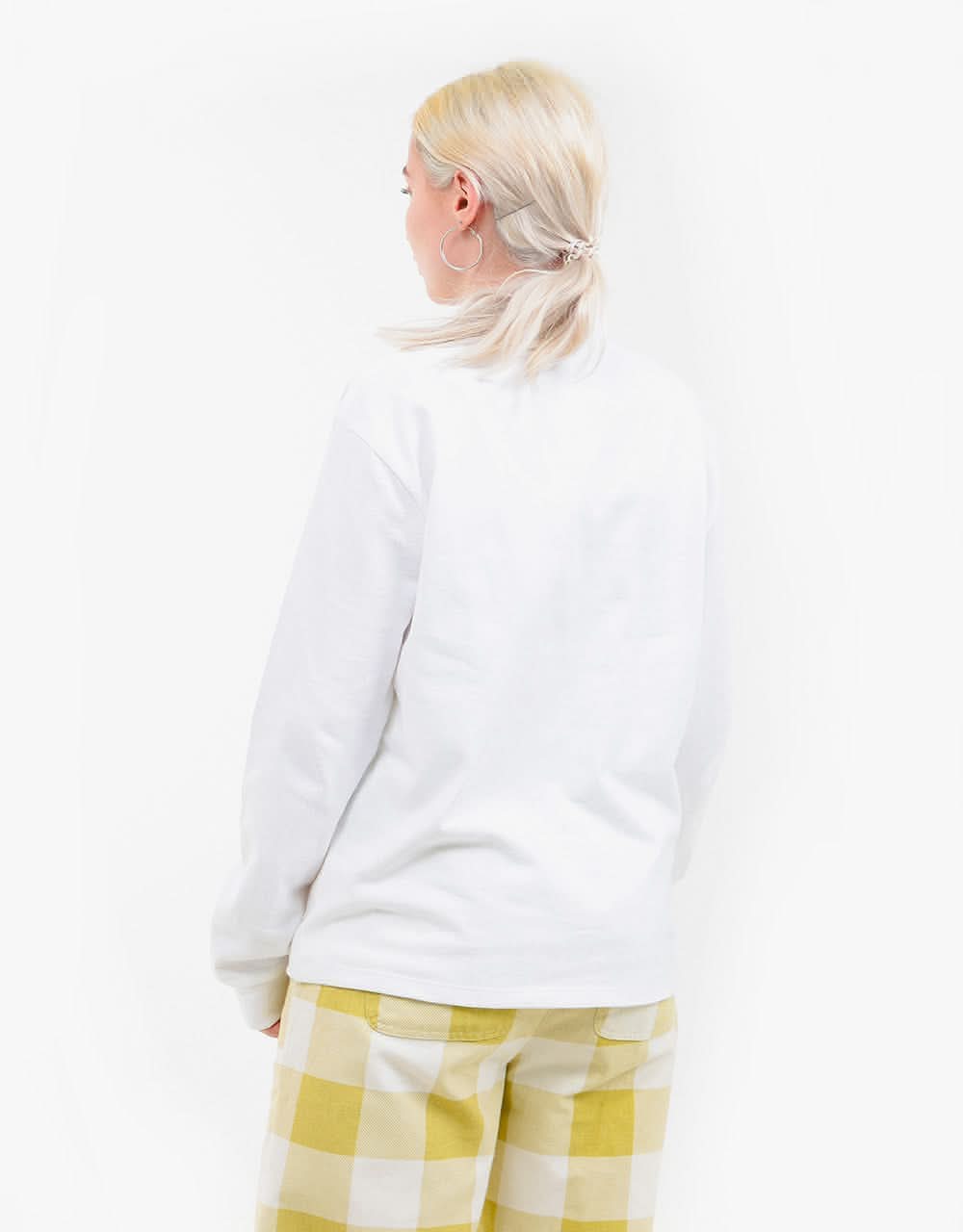 Obey Womens Otis L/S T-Shirt - White