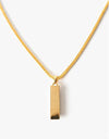Midvs Co 18K Gold Plated Knox Necklace - Gold