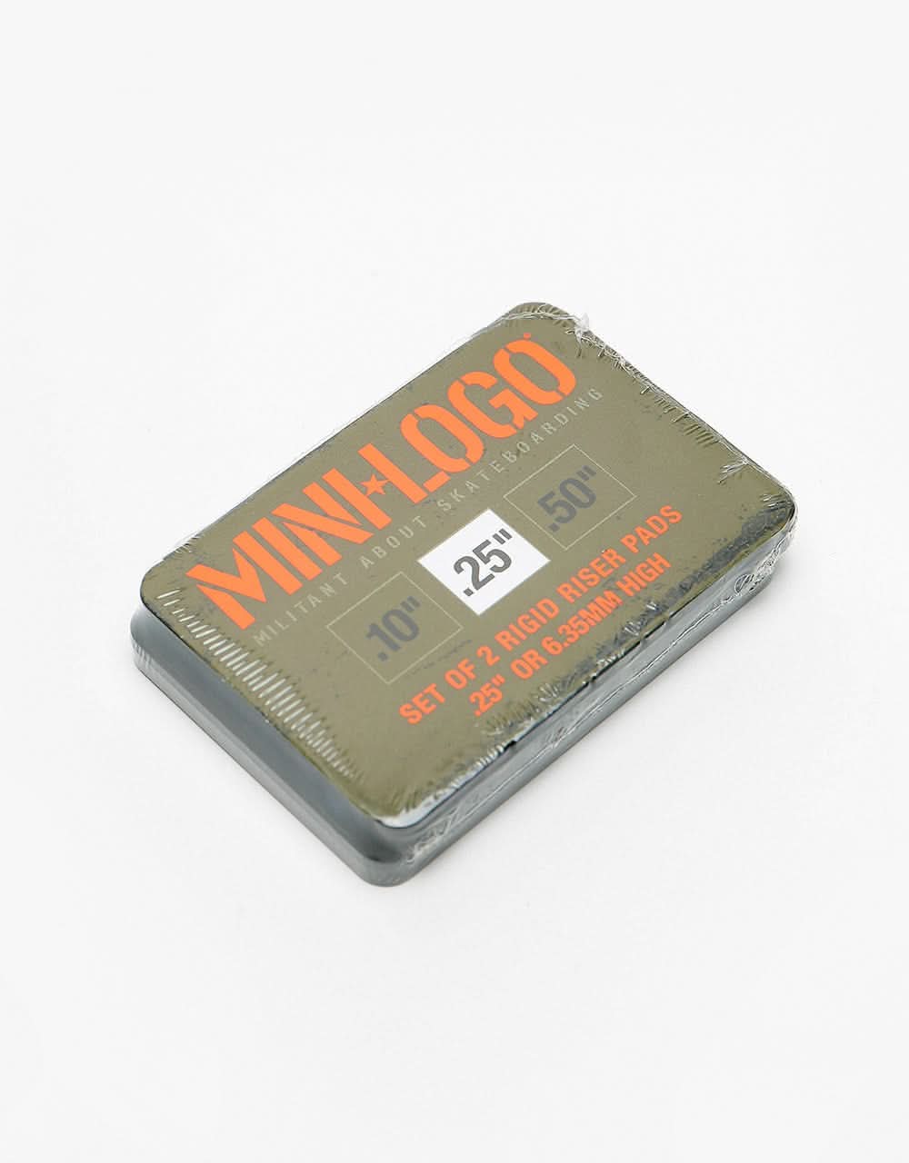 Mini Logo Rigid 1/4" Riser Pads